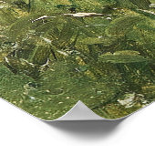 グリーンフィールドラージヴィンテージ油 ポスター (角)