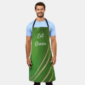 グリーンフィールド エプロン (着用した状態)