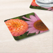 グリーンフィールド·ヴィレッジ·デアボーン·ミシガン。桃 スクエアペーパーコースター (アングル)