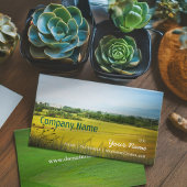 グリーンフィールブルースカイホワイトクラウド自然ファーム 名刺