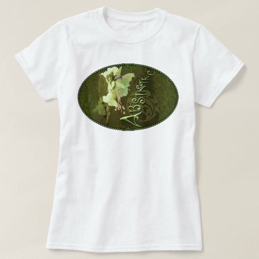 グリーンフェアリースプラッシュコラージュIII Tシャツ (デザイン正面)