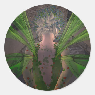 グリーンフェアリー@シークレットドア ラウンドシール