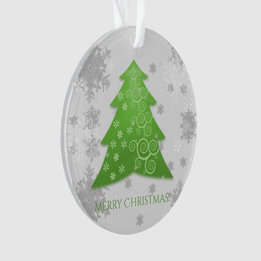 グリーンフェスティバルクリスマスツリーオーナメント オーナメント (正面)