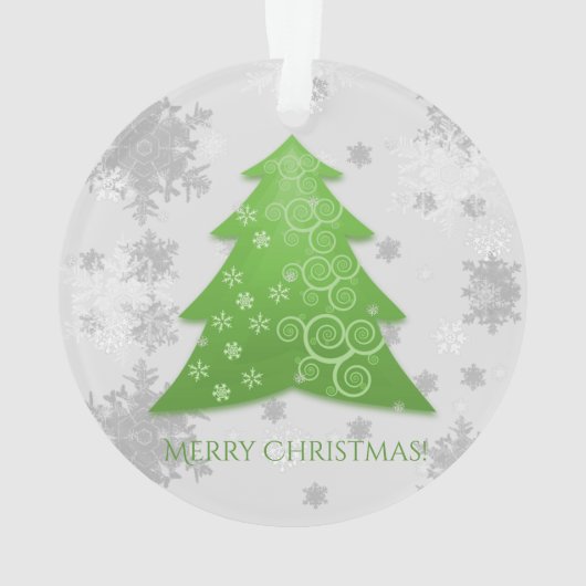 グリーンフェスティバルクリスマスツリーオーナメント オーナメント (裏面)