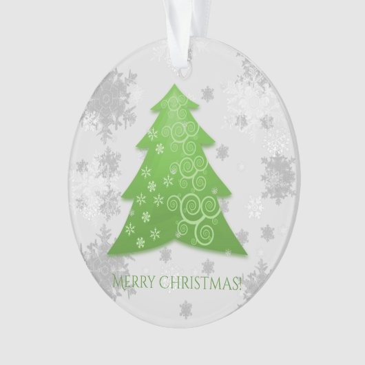 グリーンフェスティバルクリスマスツリーオーナメント オーナメント (正面)