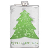 グリーンフェスティバルクリスマスツリーフラスコ フラスク (正面)