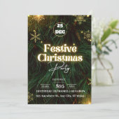 グリーンフェスティバルクリスマスパーティの招待状 シーズンカード (スタンド正面)