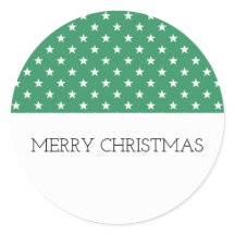 グリーンフェスティバルスターズホリデーステッカー