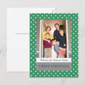 グリーンフェスティバルスターズホリデーフォトポストカード シーズンポストカード (正面/裏面)