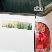 グリーンフォギーロッキーマウンテンズコロラドUSAアドベンチャー バンパーステッカー (トラック上)