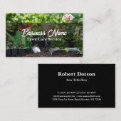 グリーンフォトローン気に造園サービス 名刺 (正面/裏面)