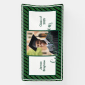 グリーンフォト卒業 横断幕 (縦)