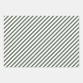 グリーンフォレストクリスマスラッピング紙 ラッピングペーパーシート (正面3)