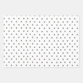 グリーンフォレストクリスマスラッピング紙 ラッピングペーパーシート (正面2)