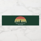 グリーンフォレストサンセットカスタム懇親会パーティー ペットボトルラベル (シングルラベル)