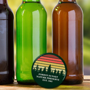 グリーンフォレストサンセット自然カスタムキープサケ 栓抜き