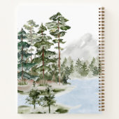 グリーンフォレストファミリーレイクハウスキャビン ノートブック (裏面)