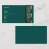 グリーンフォレストフィルムストリッププロファイルカード 名刺 (正面/裏面)