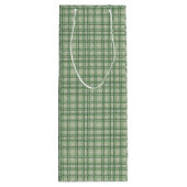 グリーンフォレストプレイド ワインギフトバッグ (裏面)