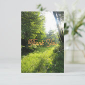 グリーンフォレストメドウ サンキューカード (スタンド正面)