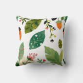 グリーンフォレストリーフクッション クッション (裏面)