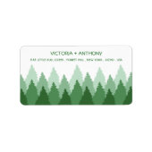 グリーンフォレストレンジウッドラ結婚ンド ラベル (正面)