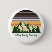 グリーンフォレストロードトリップクールカスタマイズ可能 缶バッジ (正面)