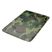 グリーンフォレスト軍隊迷彩柄 バスマット (アングル)
