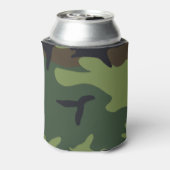グリーンフォレスト軍隊迷彩柄 缶クーラー (缶裏面)
