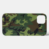 グリーンフォレスト軍隊迷彩柄 Case-Mate iPhoneケース (裏面 (横))
