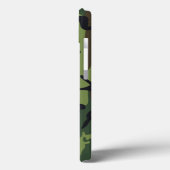 グリーンフォレスト軍隊迷彩柄 Case-Mate iPhoneケース (裏面 / 左)