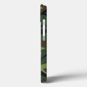 グリーンフォレスト軍隊迷彩柄 Case-Mate iPhoneケース (裏面 / 左)