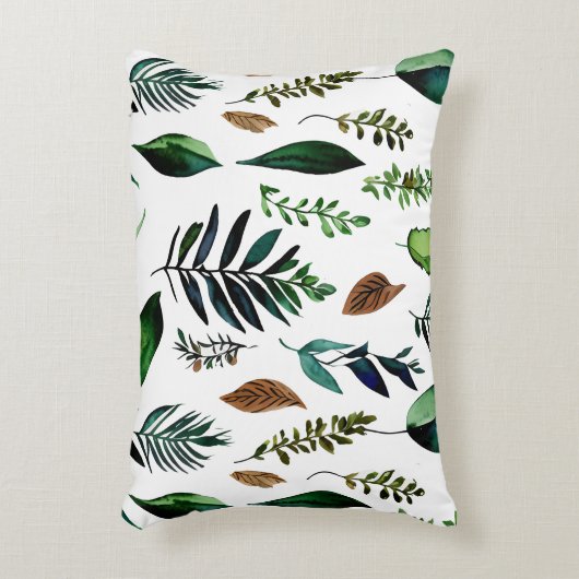 グリーンフォージボタニカル自然愛好家 アクセントクッション (正面(垂直))