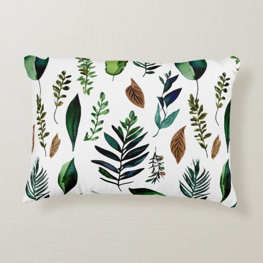 グリーンフォージボタニカル自然愛好家 アクセントクッション (裏面)