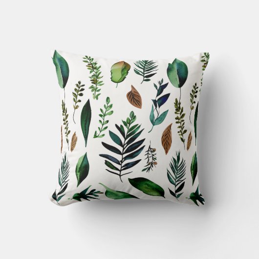 グリーンフォージボタニカル自然愛好家 クッション (正面)