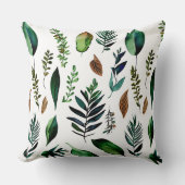 グリーンフォージボタニカル自然愛好家 クッション (正面)