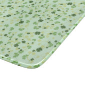 グリーンフォーリーフクローバーズSt patricks day カッティングボード (角)