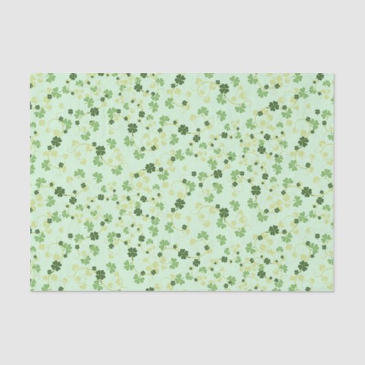 グリーンフォーリーフクローバーズSt patricks day 薄葉紙 (正面)