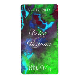 グリーンフュージョン2結婚のワインラベル ラベル