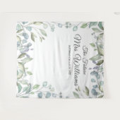 グリーンフューチャー ミセス ブライズシャワー フォトプロップ タペストリー (正面(横))