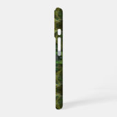 グリーンフラクタルケース iPhone 16ケース (左側面)