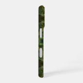 グリーンフラクタルケース iPhone 16ケース (右側面)