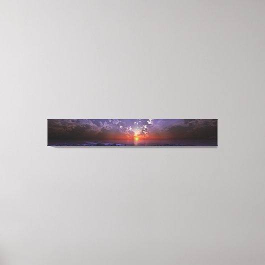 グリーンフラッシュパノラマ キャンバスプリント (正面)