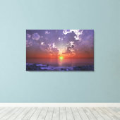 グリーンフラッシュ キャンバスプリント (インサイチュ (ウッドフロア))