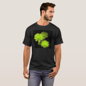 グリーンフラワー Tシャツ (正面フル)