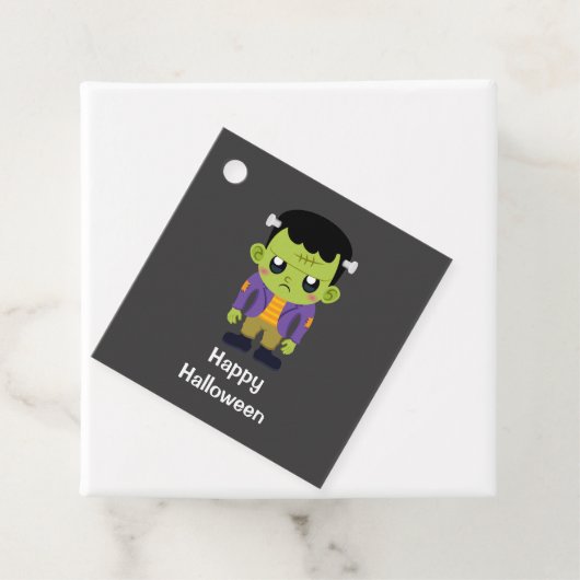 グリーンフランケンシュタインモンスターハッピーハローウィン フェイバータグ (インサイチュ)