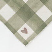 グリーンフリースブランケットとトナカイ フリースブランケット (角)