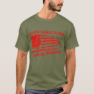 グリーンフリーダム動揺して国赤旗Tシャツ Tシャツ