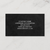 グリーンフルーツスムージー 名刺 (裏面)