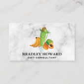 グリーンフルーツスムージー 名刺 (正面)